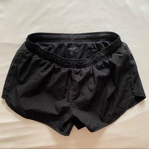 Old Navy running shorts - black patterned - size M